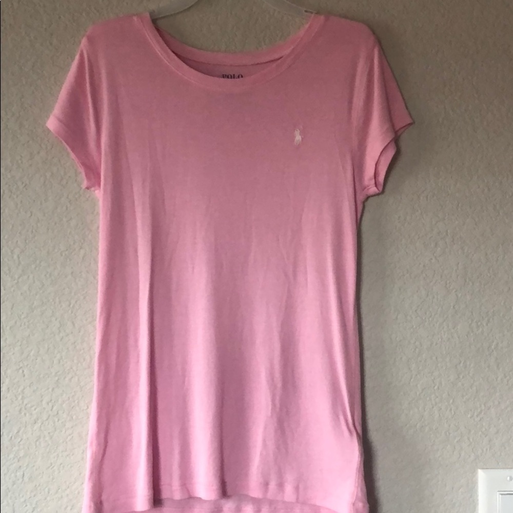 pink girls polo